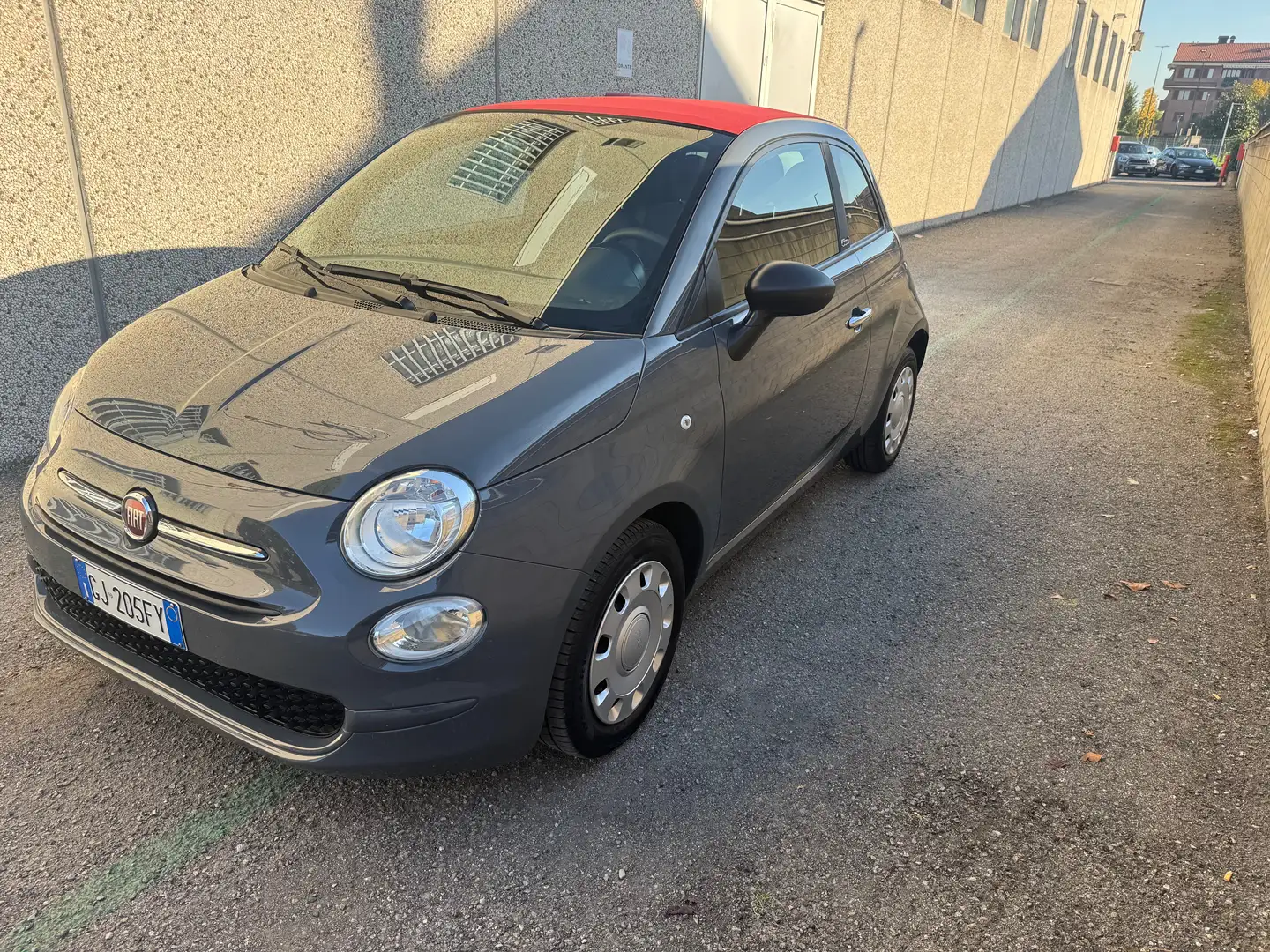 Fiat 500 500 III 2015 1.0 hybrid Hey Google 70cv Grigio - 2