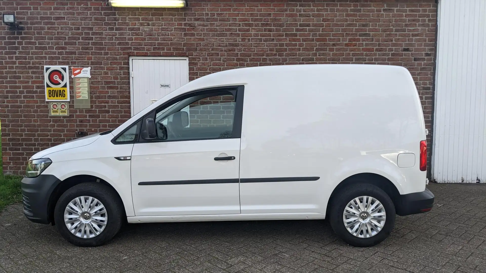 Volkswagen Caddy 2.0 TDI - airco - 1e eign. - 75KW Wit - 1