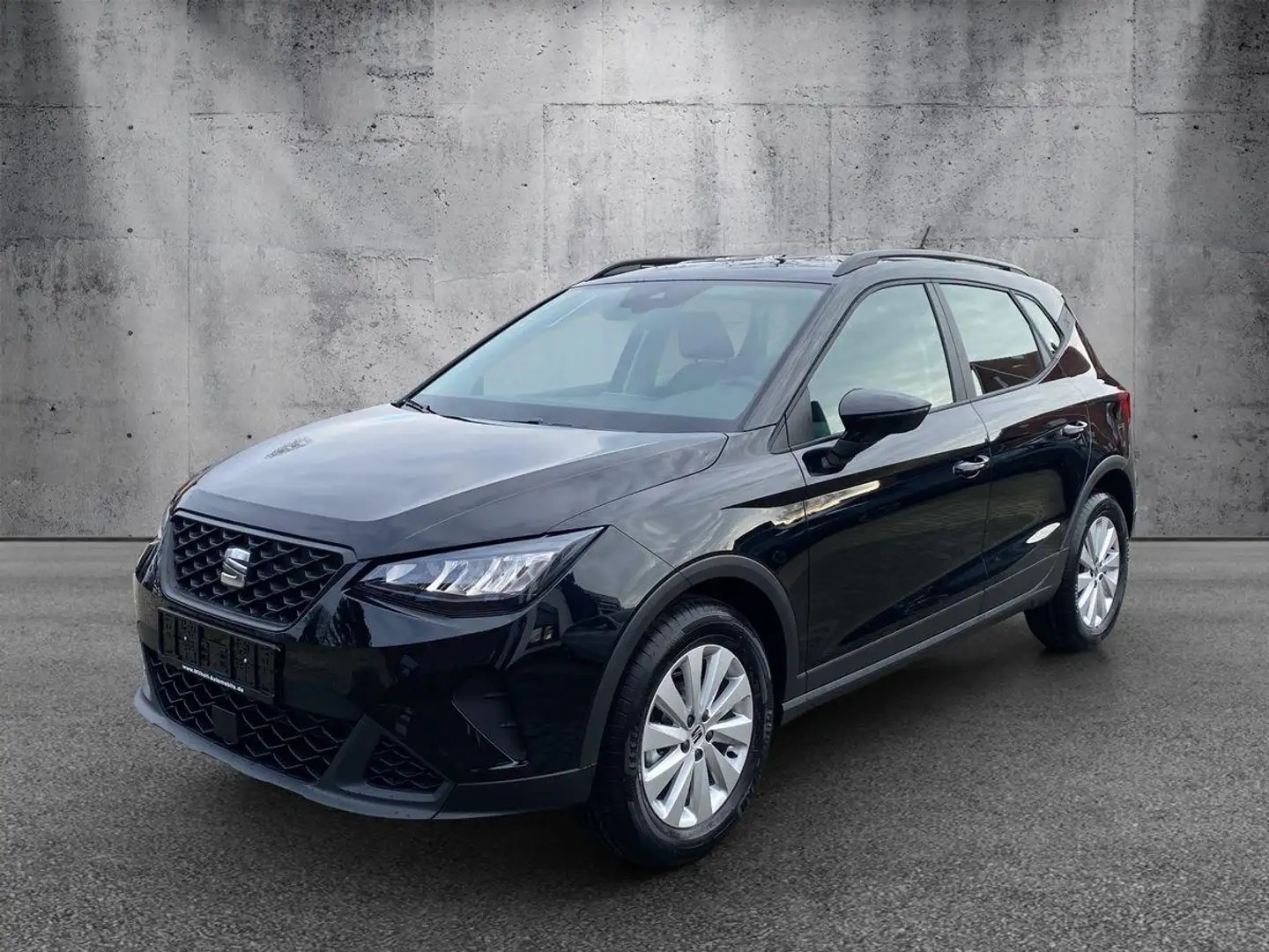 SEAT Arona 1,0 TSi 5 J. Garantie / Klimaauto/Sitzheiz Schwarz - 1