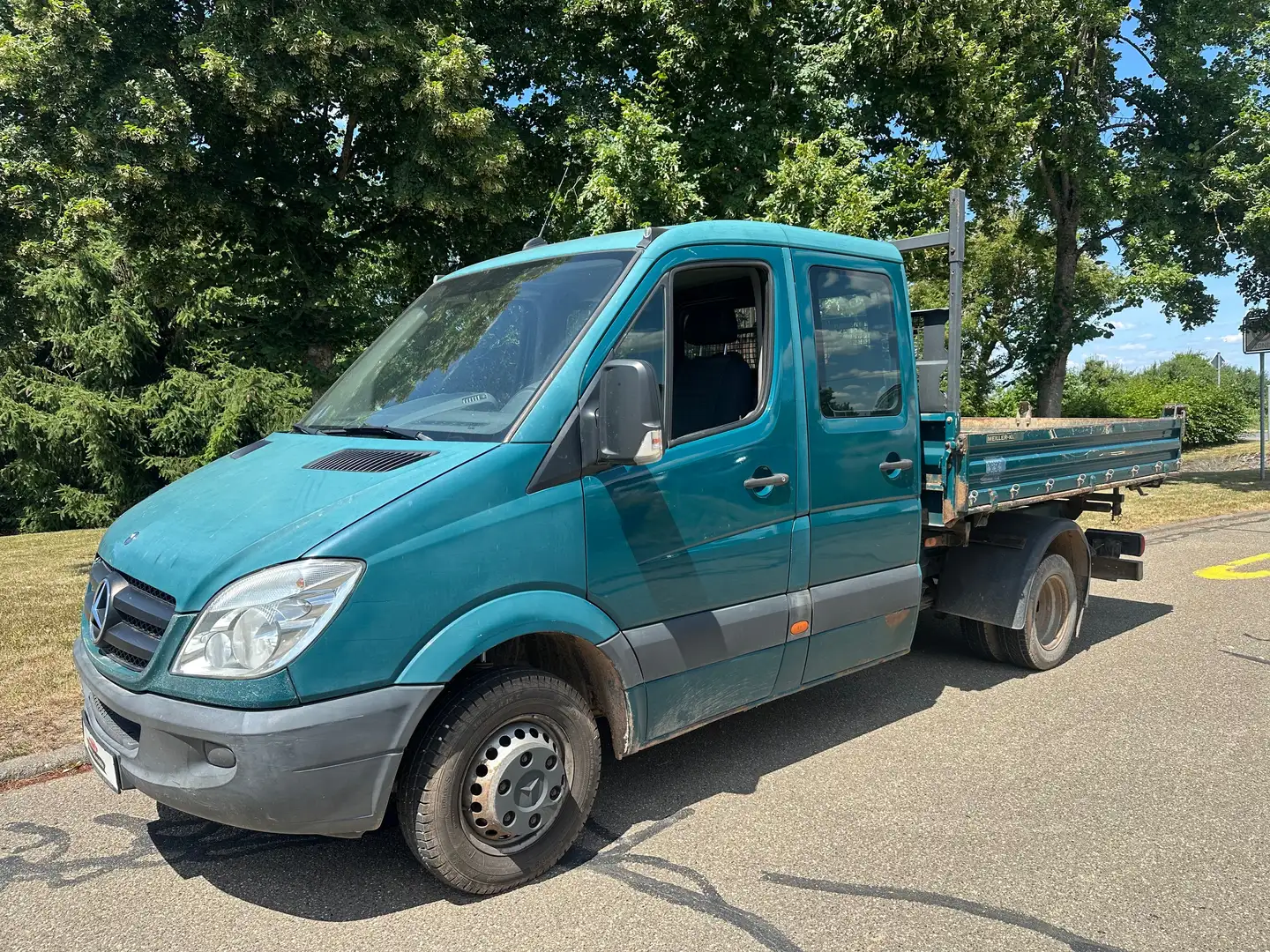 Mercedes-Benz Sprinter 513 CDI *Meiler Kipper*Pritsche*AHK*Klima*5000KG* Vert - 1
