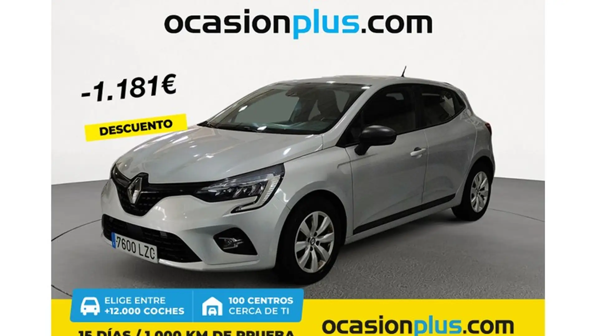 Renault Clio TCe Evolution 67kW Gris - 1