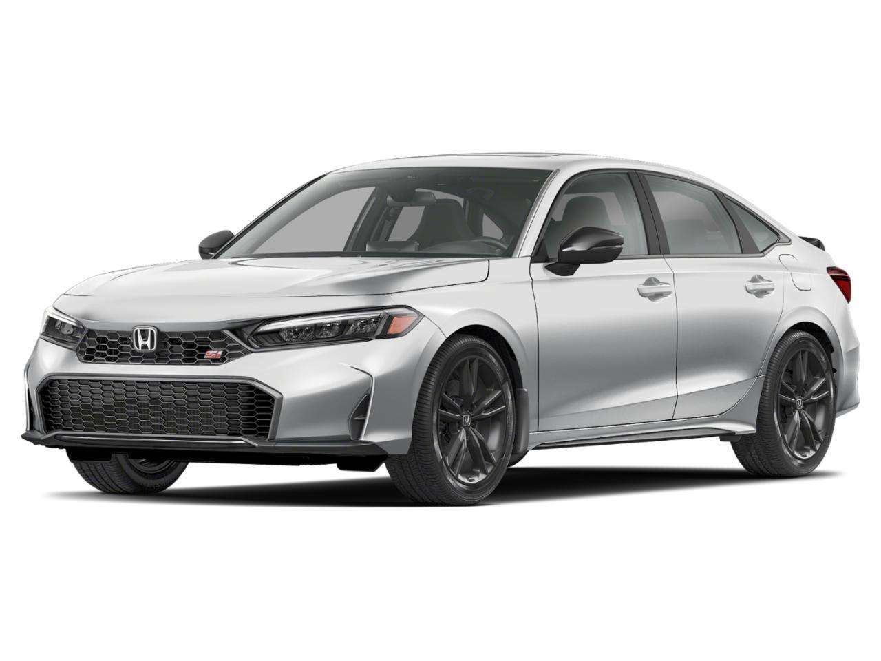 White 2026 Honda Civic Sedan Front-Wheel Drive 6-Speed Manual