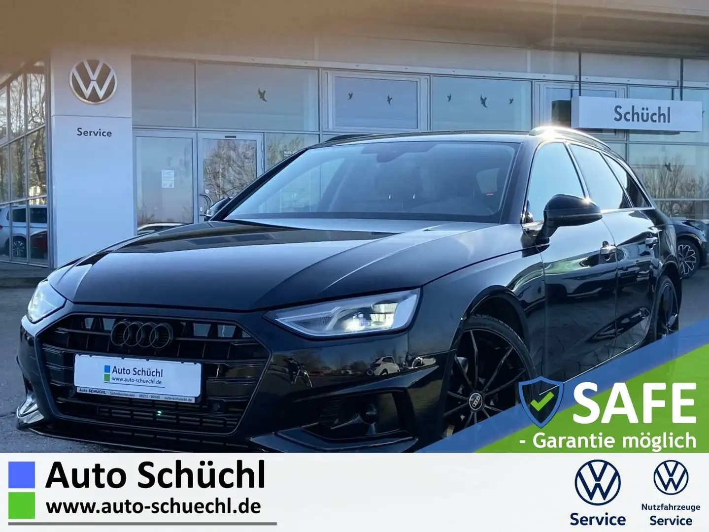 Audi A4 Avant 35 2.0 TFSI S-TRONIC BLACK-LINE KEYLESS Schwarz - 1