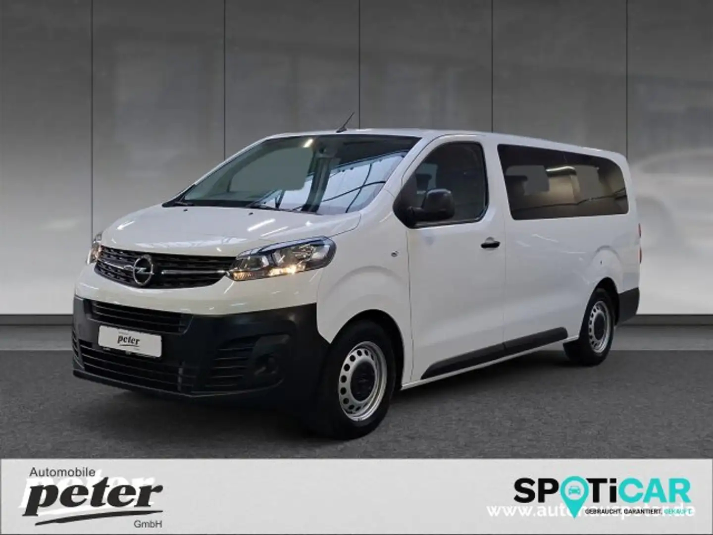 Opel Zafira Life Vivaro 1.5 D L 9-Sitzer Klima Audiosystem Allwetter Weiß - 1