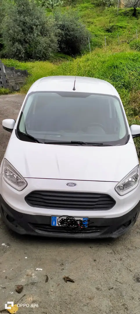 Ford Courier Blanc - 1