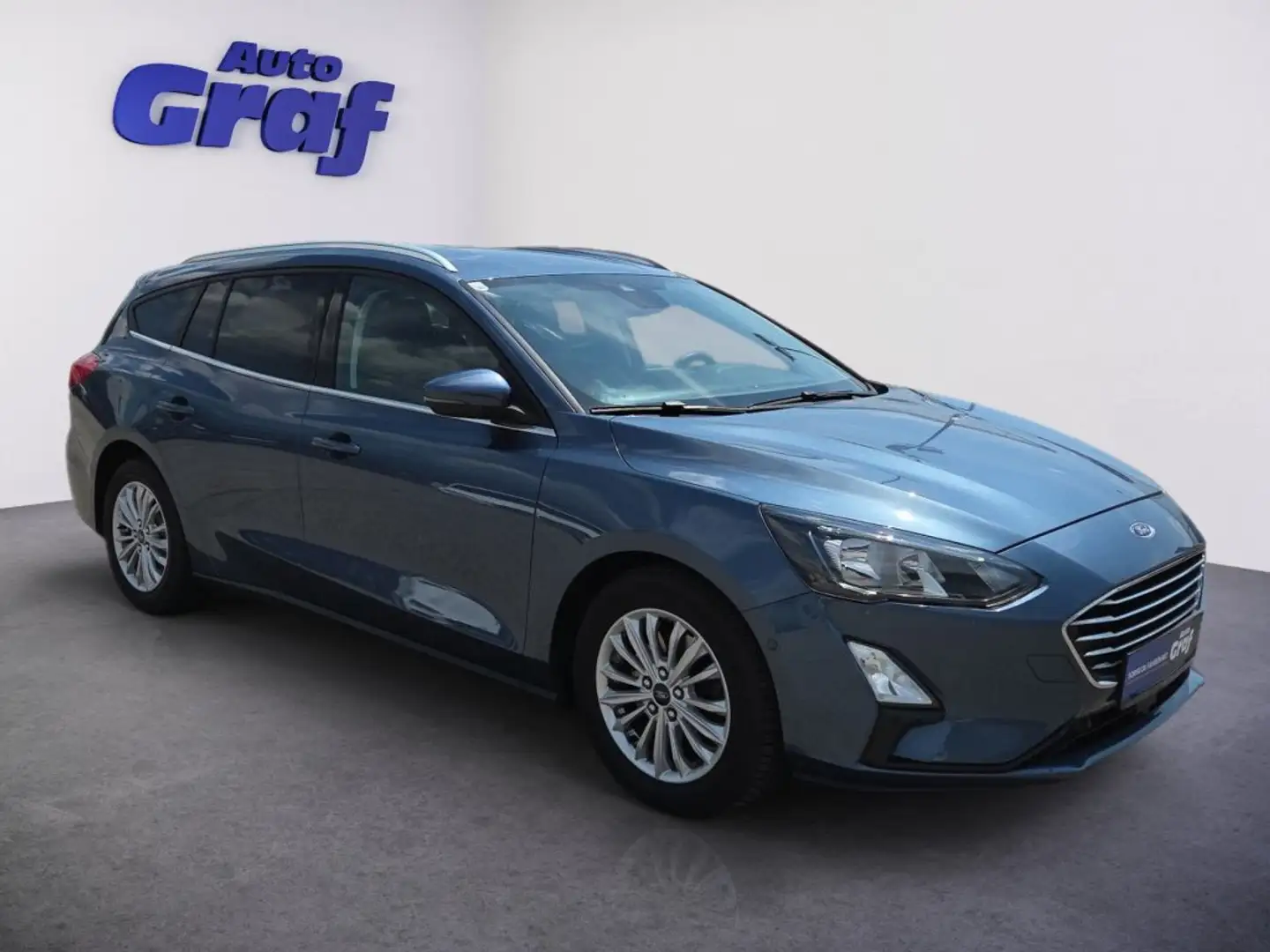Ford Focus Traveller 1,5 EcoBlue Titanium Blau - 2