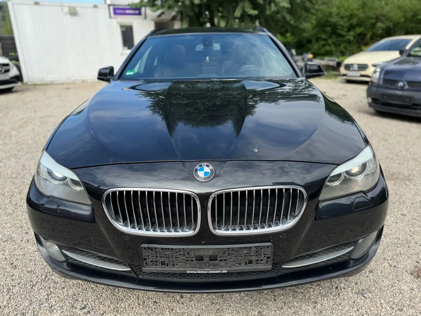 BMW 520 d Touring/ANDROID/AUT/NAVI/SHZ/PANO/LEDER/TÜV Zwart - 2