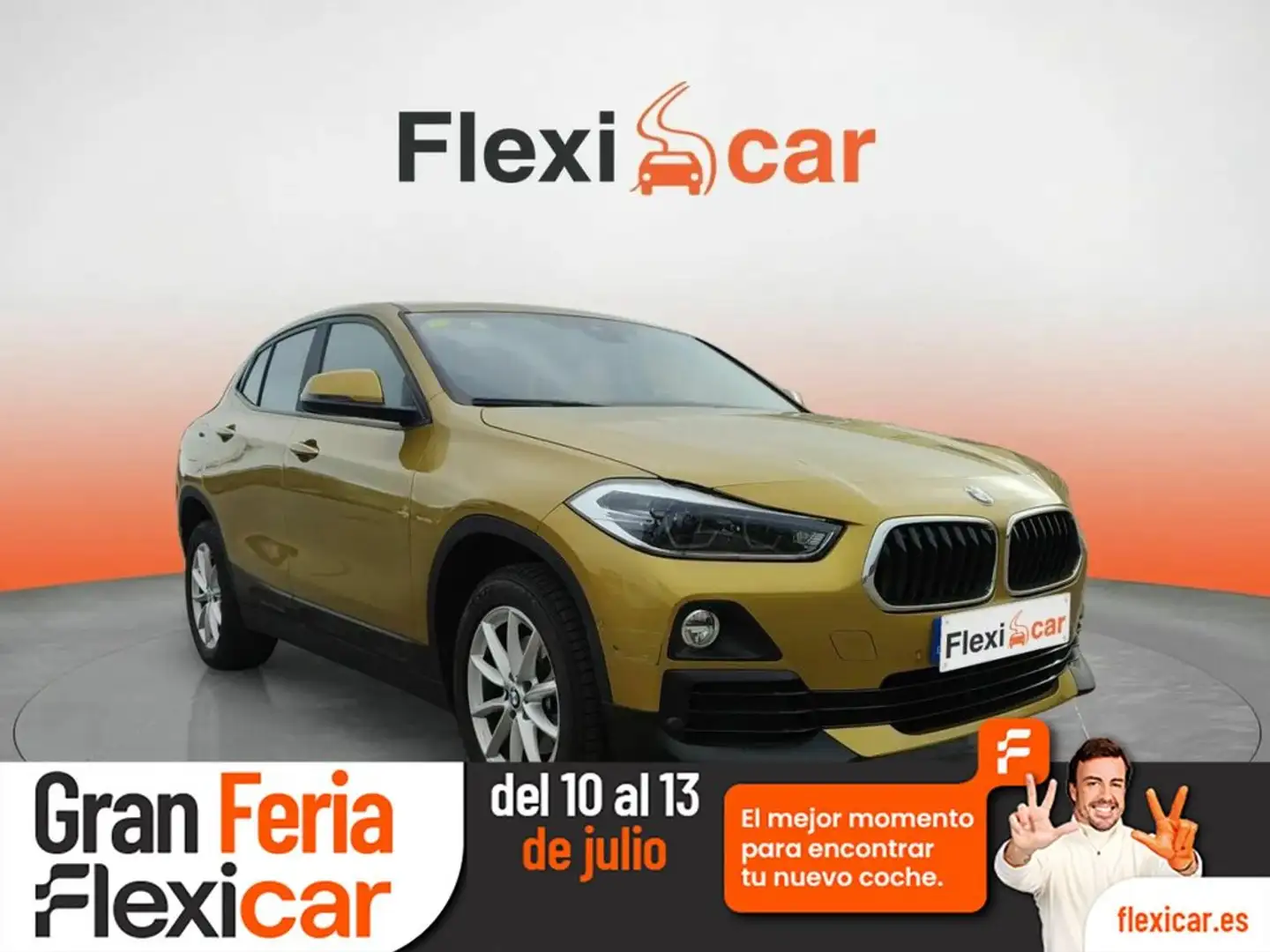 BMW X2 sDrive 18iA Żółty - 1
