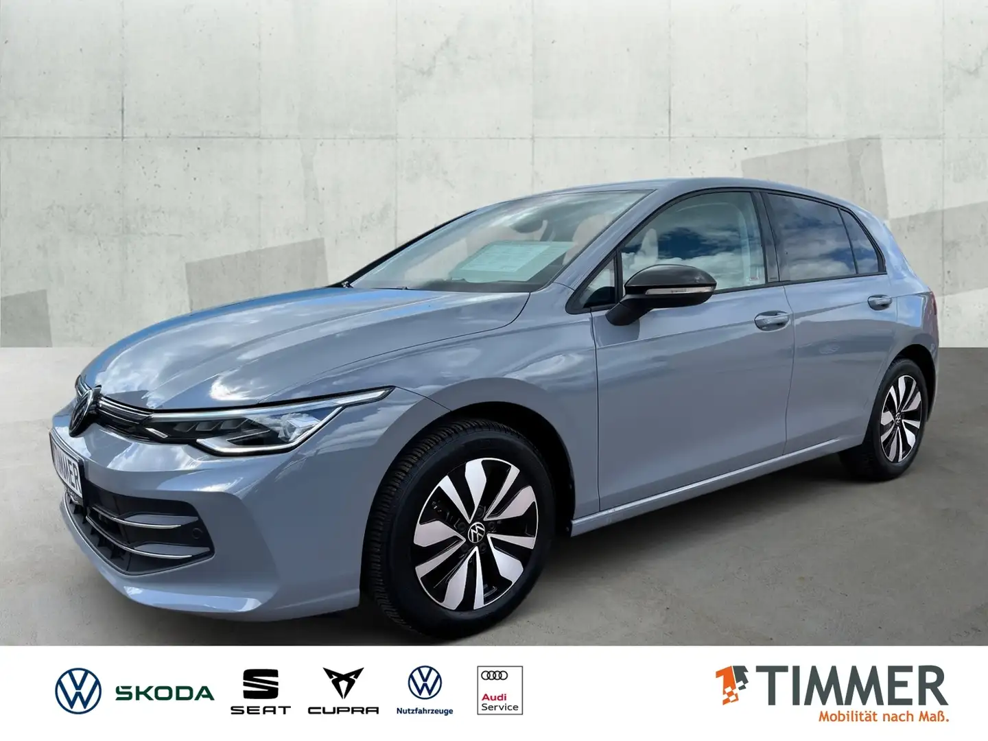 Volkswagen Golf VIII 1.5 eTSI GOAL *AHK *LED+ *APP *ACC *RKAM NAV Grau - 1
