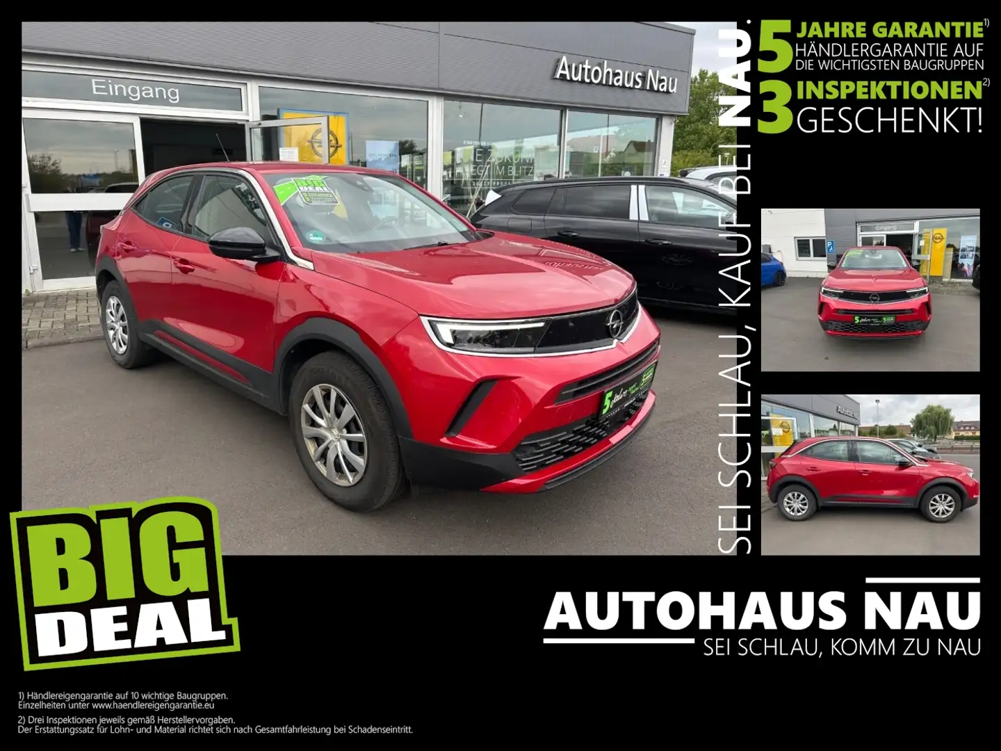 Opel Mokka 1.2 Turbo LED+Fernlichtass.+DynLicht Rot - 1
