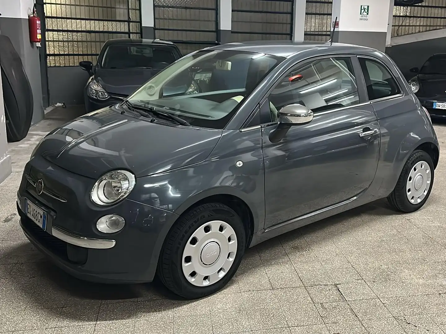 Fiat 500 500 III 1.2 AUTOMATICA 69cv E6 Grijs - 1