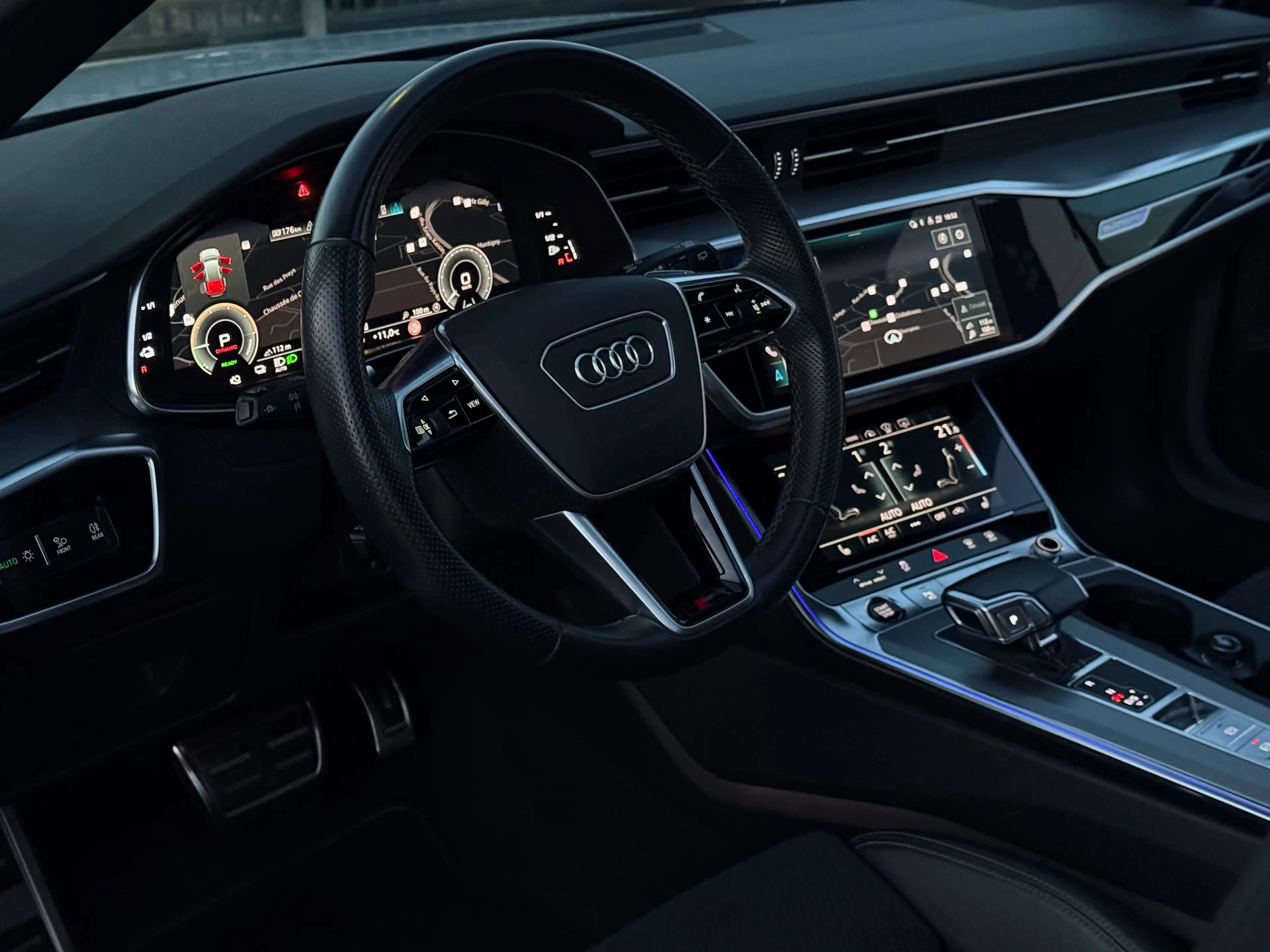Audi A6 A6 Avant PHEV 55 TFSI-e Quattro S line S tronic PANO DISTROINIC+ CAMERA 3D KEYLESS FULL FULL OPTIONS TVAC — photo 8