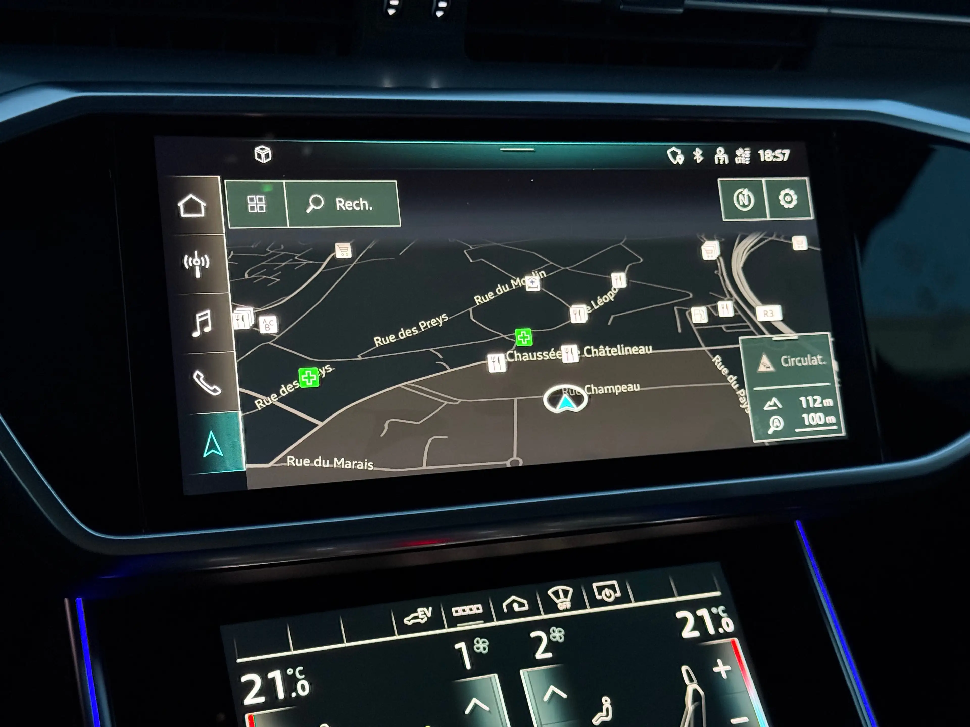 Audi A6 A6 Avant PHEV 55 TFSI-e Quattro S line S tronic PANO DISTROINIC+ CAMERA 3D KEYLESS FULL FULL OPTIONS TVAC — photo 14