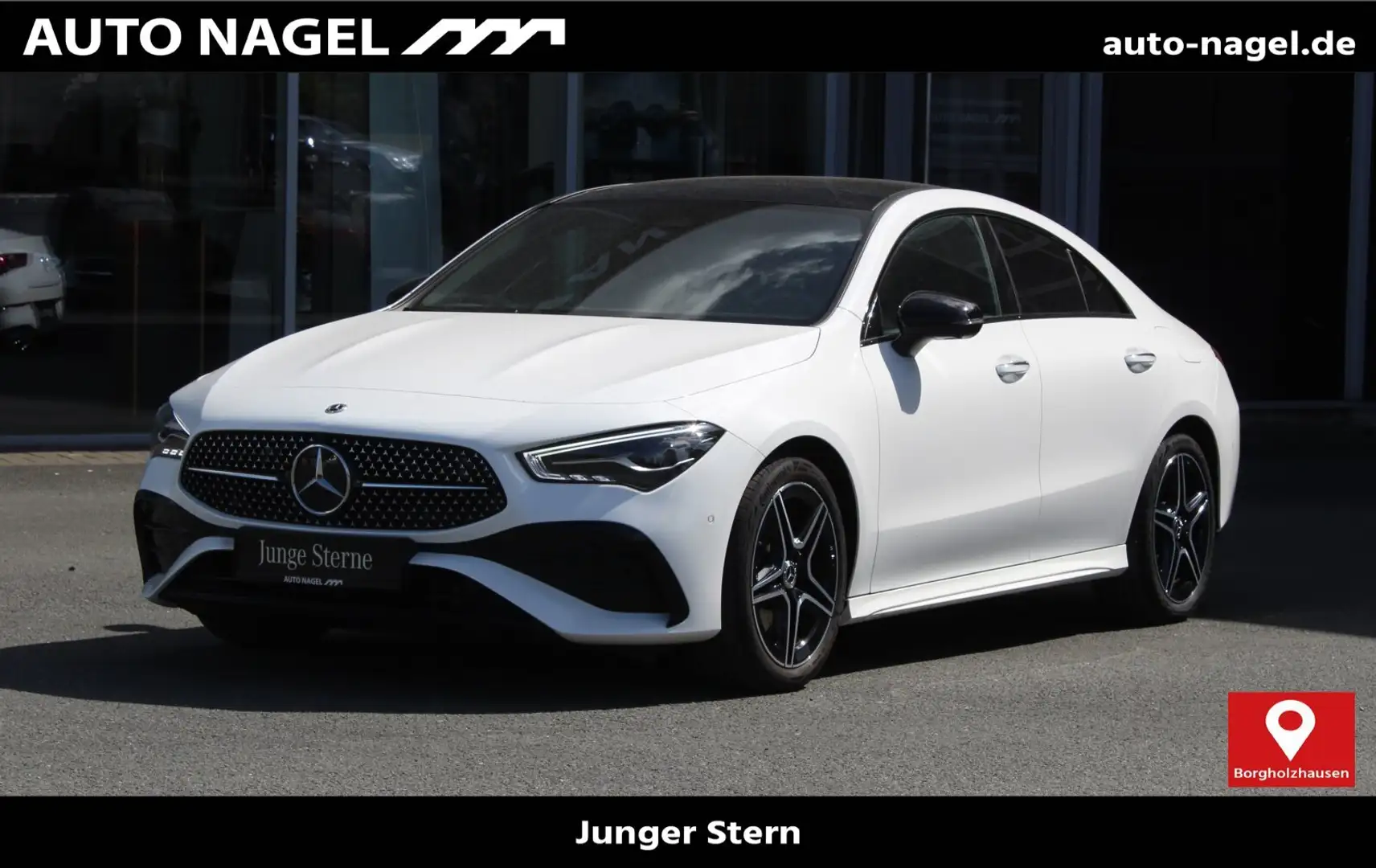 Mercedes-Benz CLA 200 CLA 200 Coupé AMG EDITION+PANO+KAMERA+NIGHT+LED+ Weiß - 1