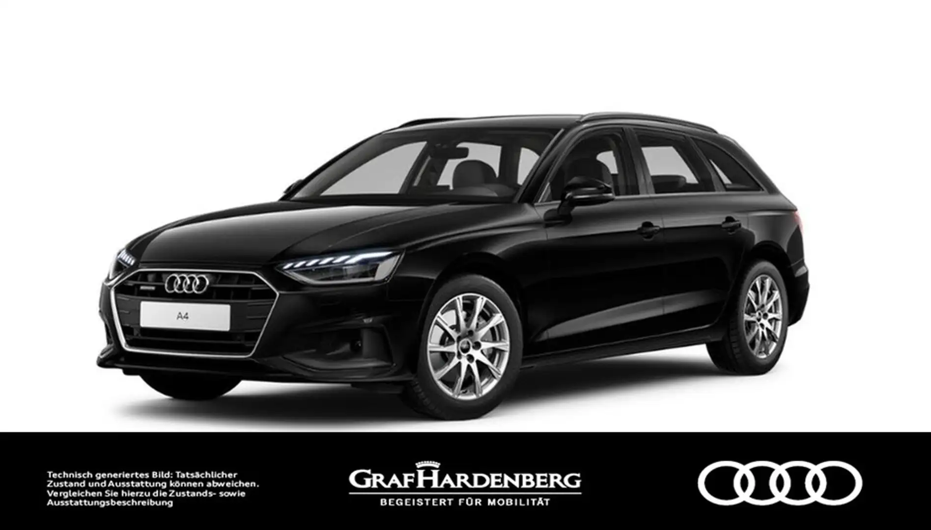 Audi A4 Avant 40 TDI quattro . Matrix Navi Noir - 1