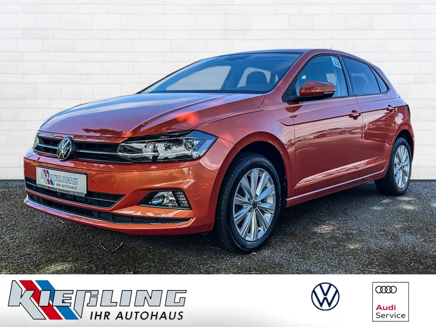 Volkswagen Polo Highline LED CLIMATRONIC NAVI ACC Orange - 1