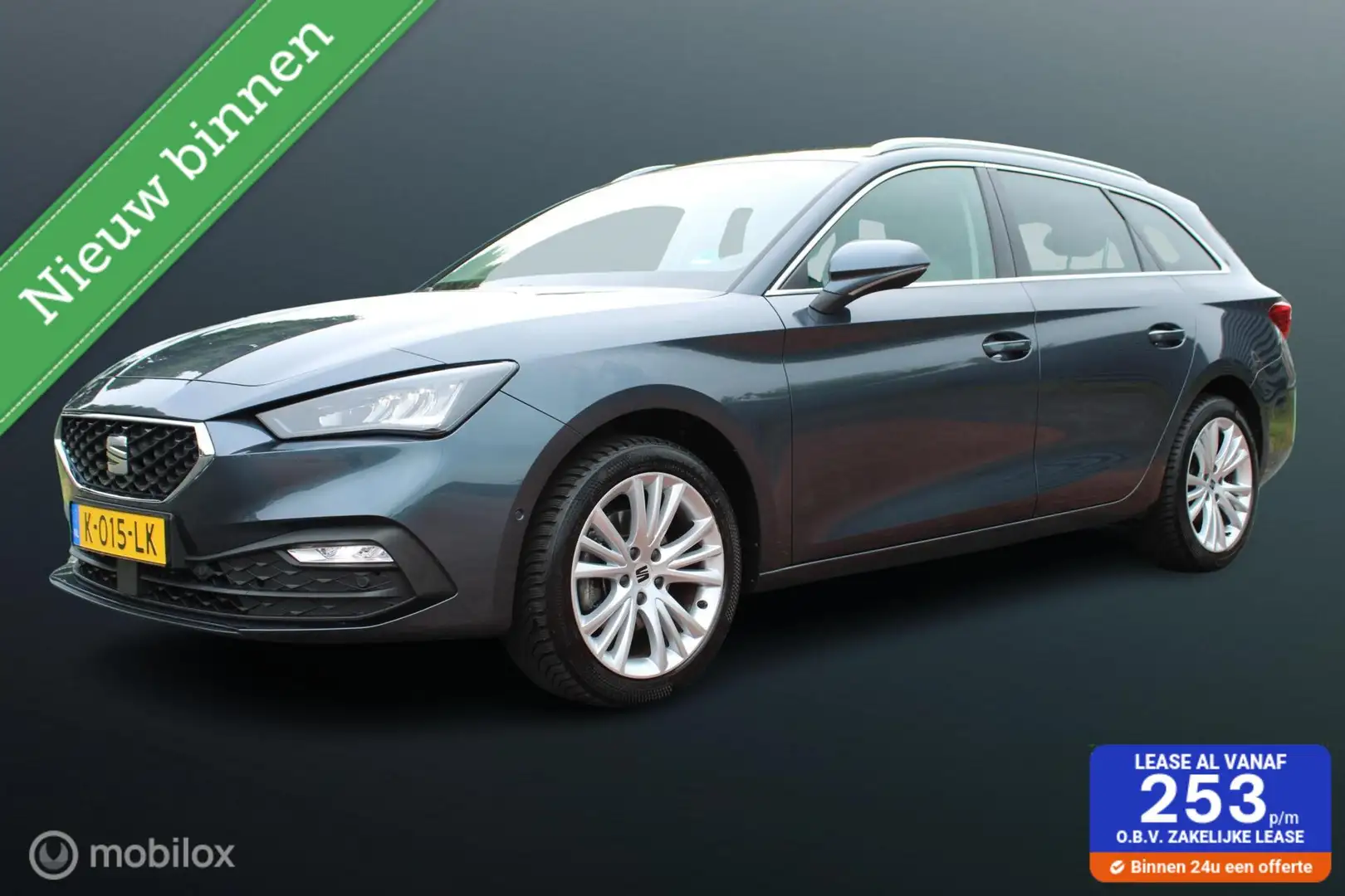 SEAT Leon Sportstourer 1.5 TSI Style Launge Edition 130 PK, Grijs - 1