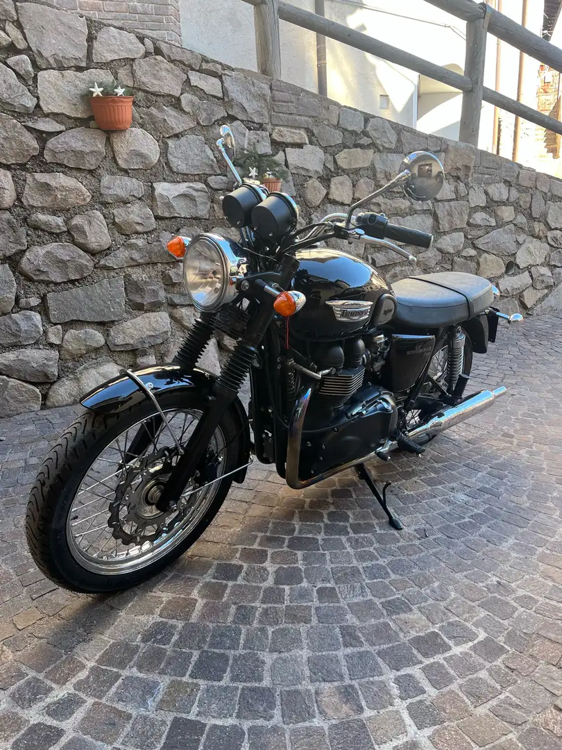 Triumph Bonneville T100 black - 2