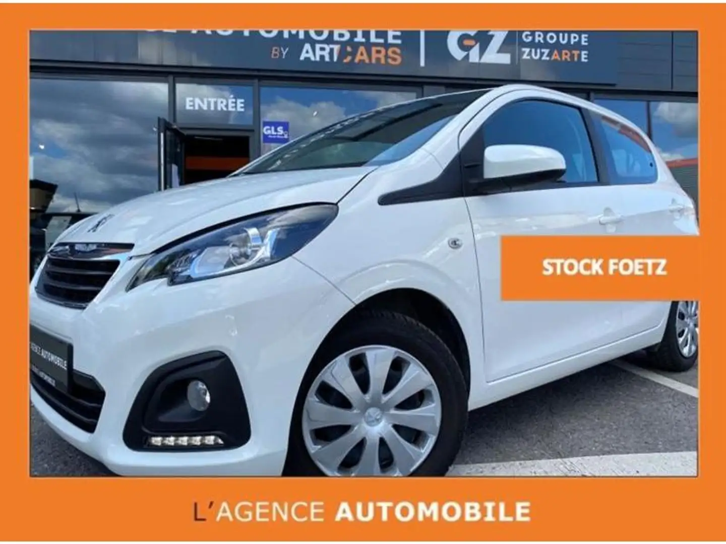 Peugeot 108 1.0 ACTIVE Blanc - 1