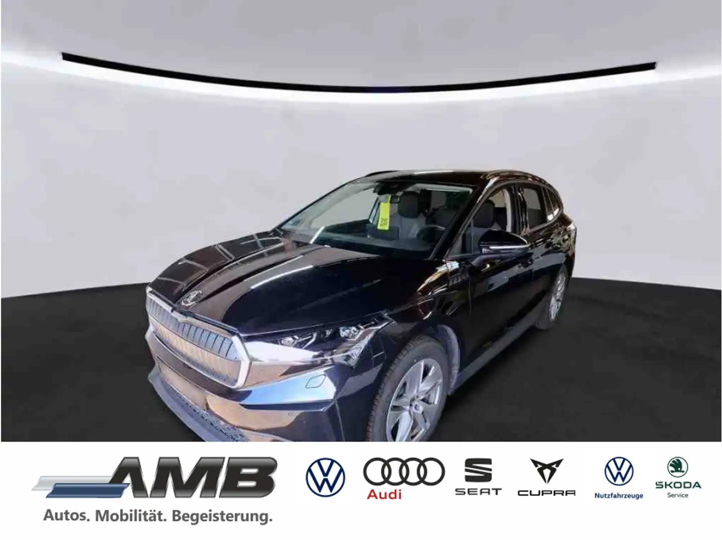 Skoda Enyaq 60 Loft/Matrix/ACC/Navi/RFK/Wärmepumpe Schwarz - 1