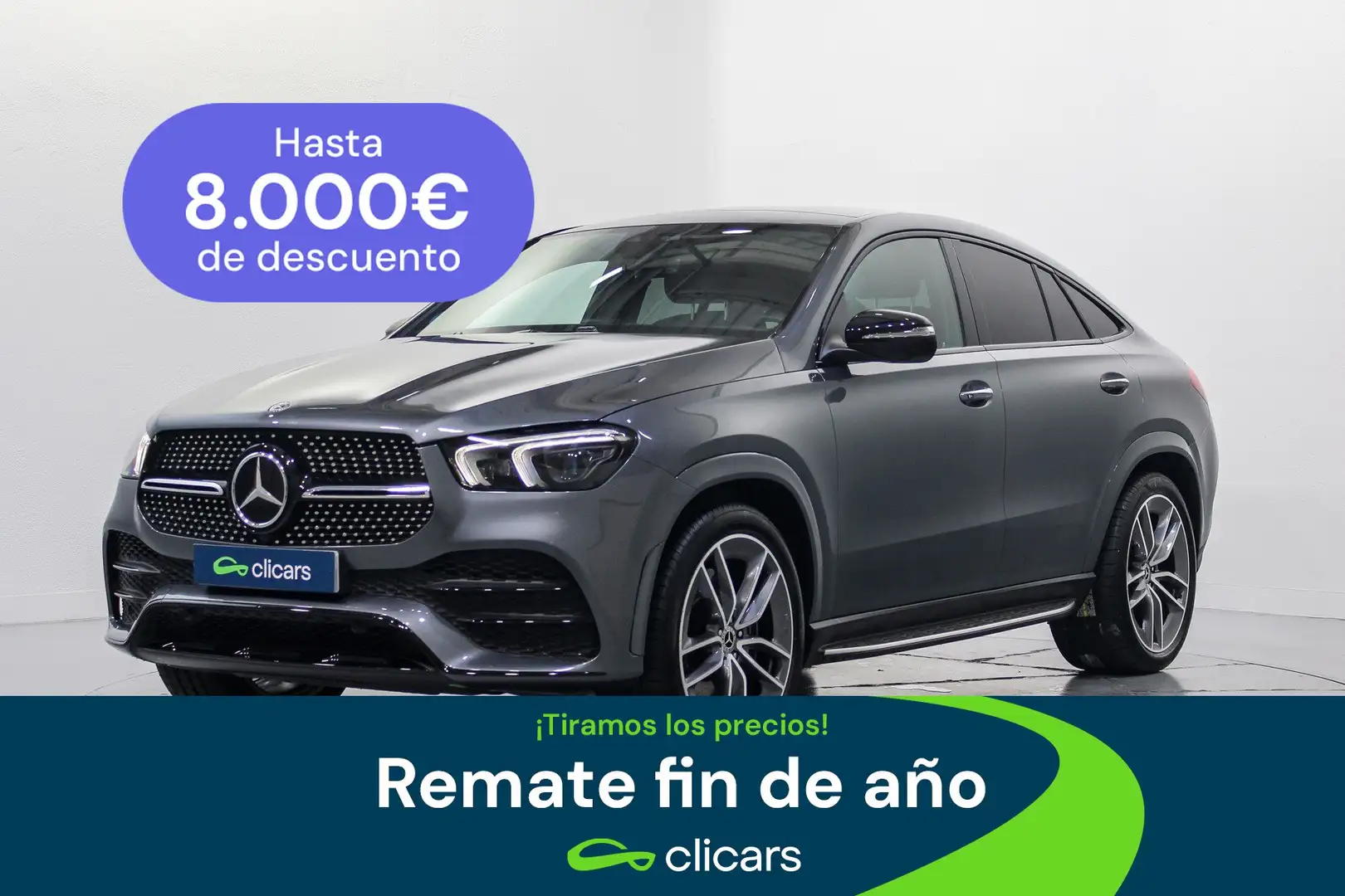 Mercedes-Benz GLE 400 Coupé 400d 4Matic Aut. Plateado - 1