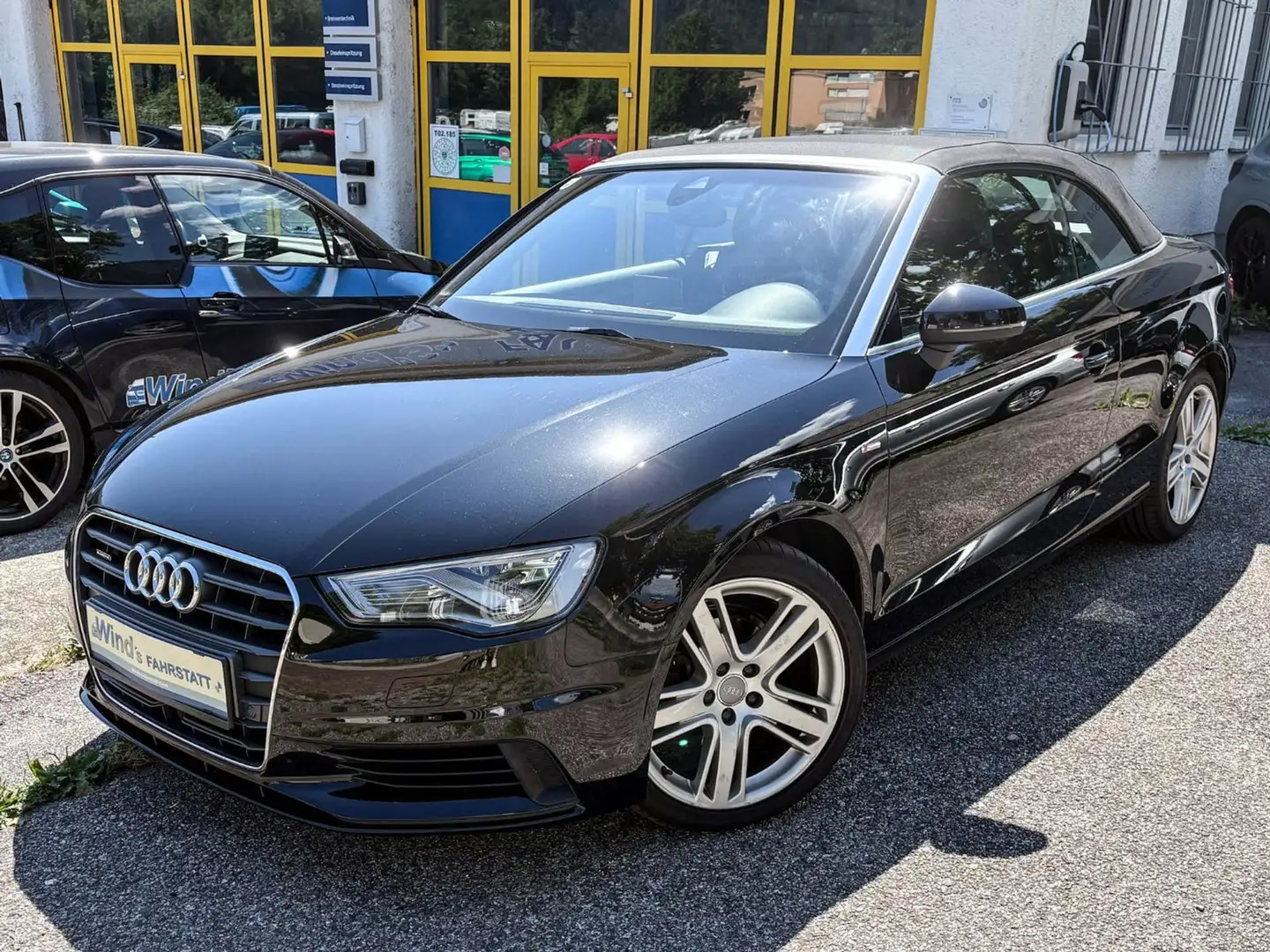 Audi QUATTRO A3 Cabriolet 2.0 TDI quattro S line Sportpaket (11 Schwarz - 1