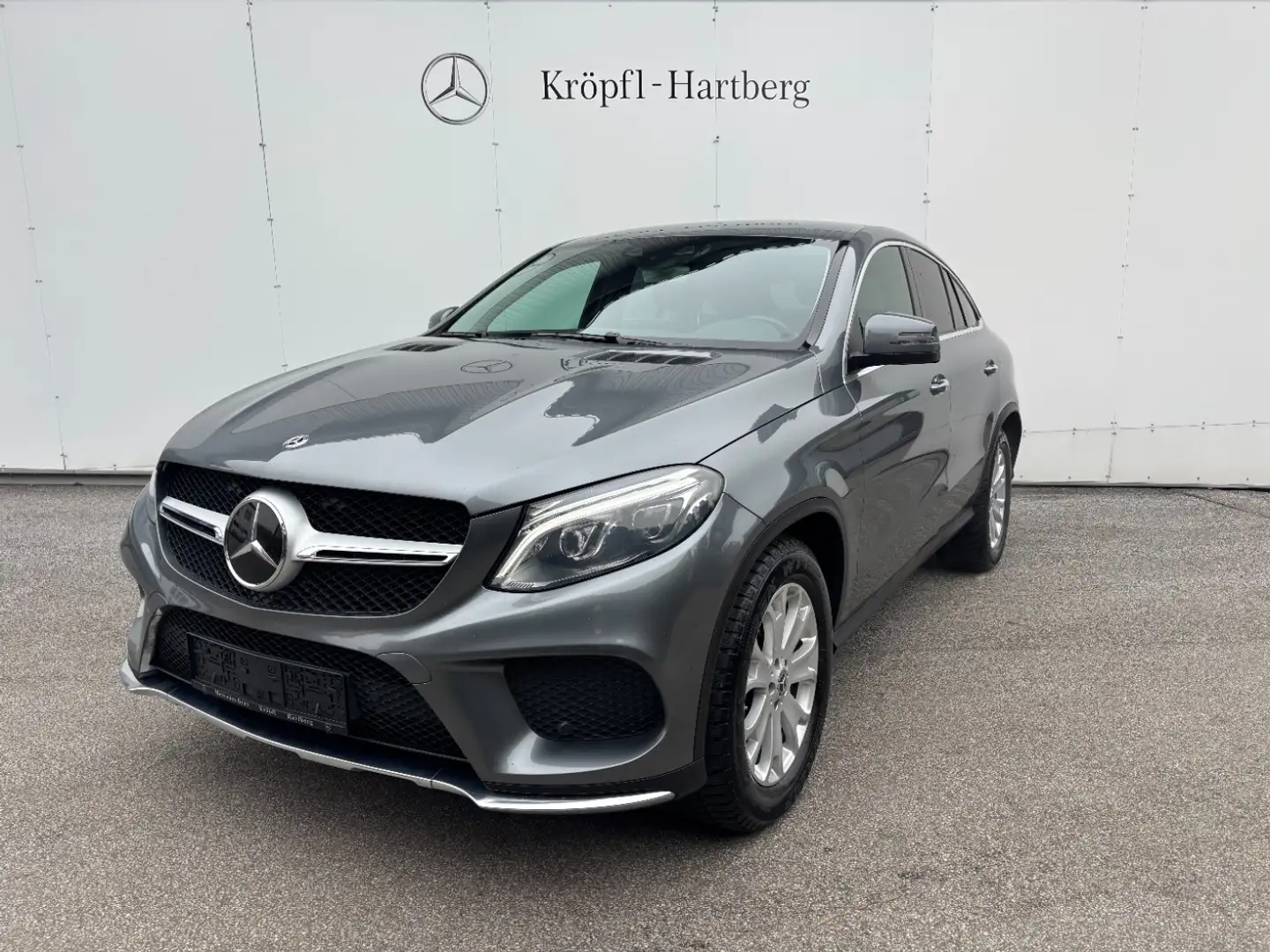 Mercedes-Benz GLE 350 d 4MATIC Coupé Distr PTS Shz Ambi FAP Grau - 2