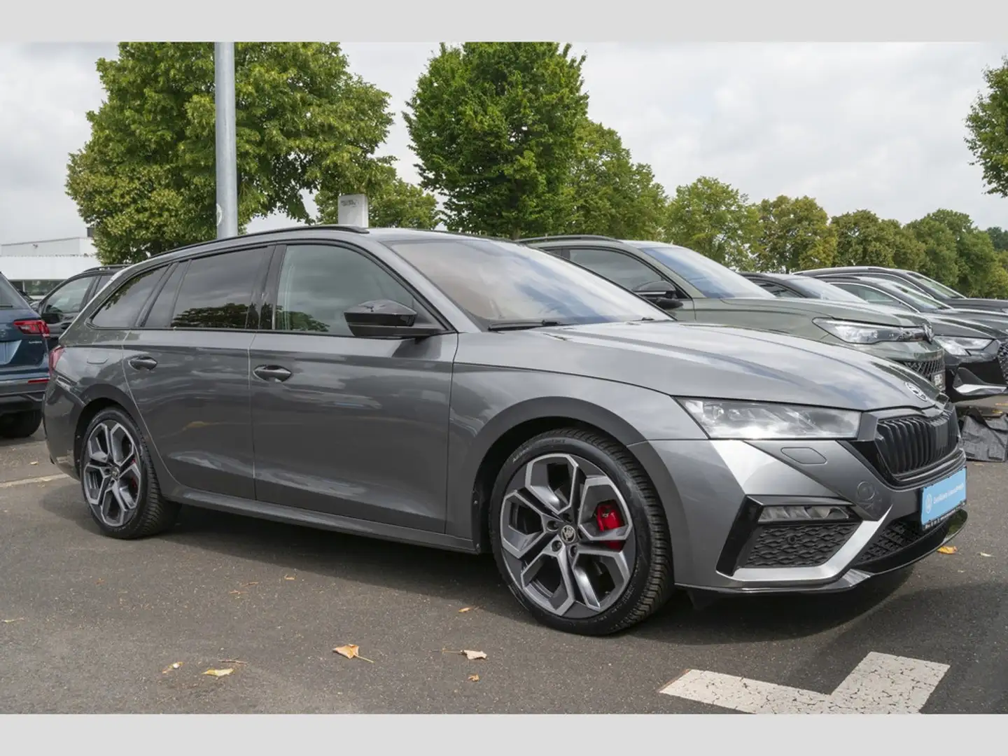 Skoda Octavia Combi RS 2.0 TDI DSG AHK, Navi, Kamer Grau - 2