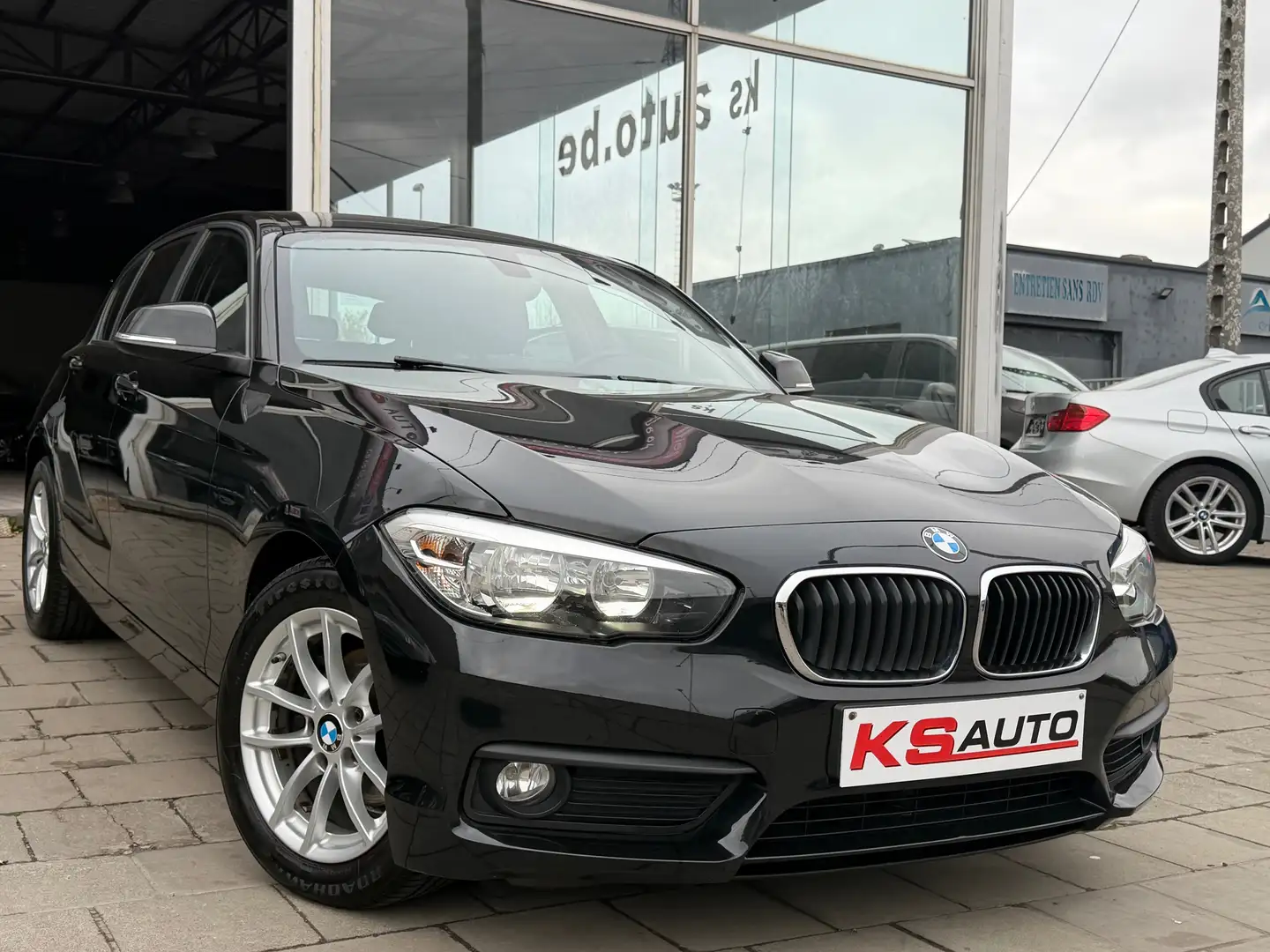 BMW 116 d/ 152.302km/airco/navi/pdc/euro 6b Noir - 2