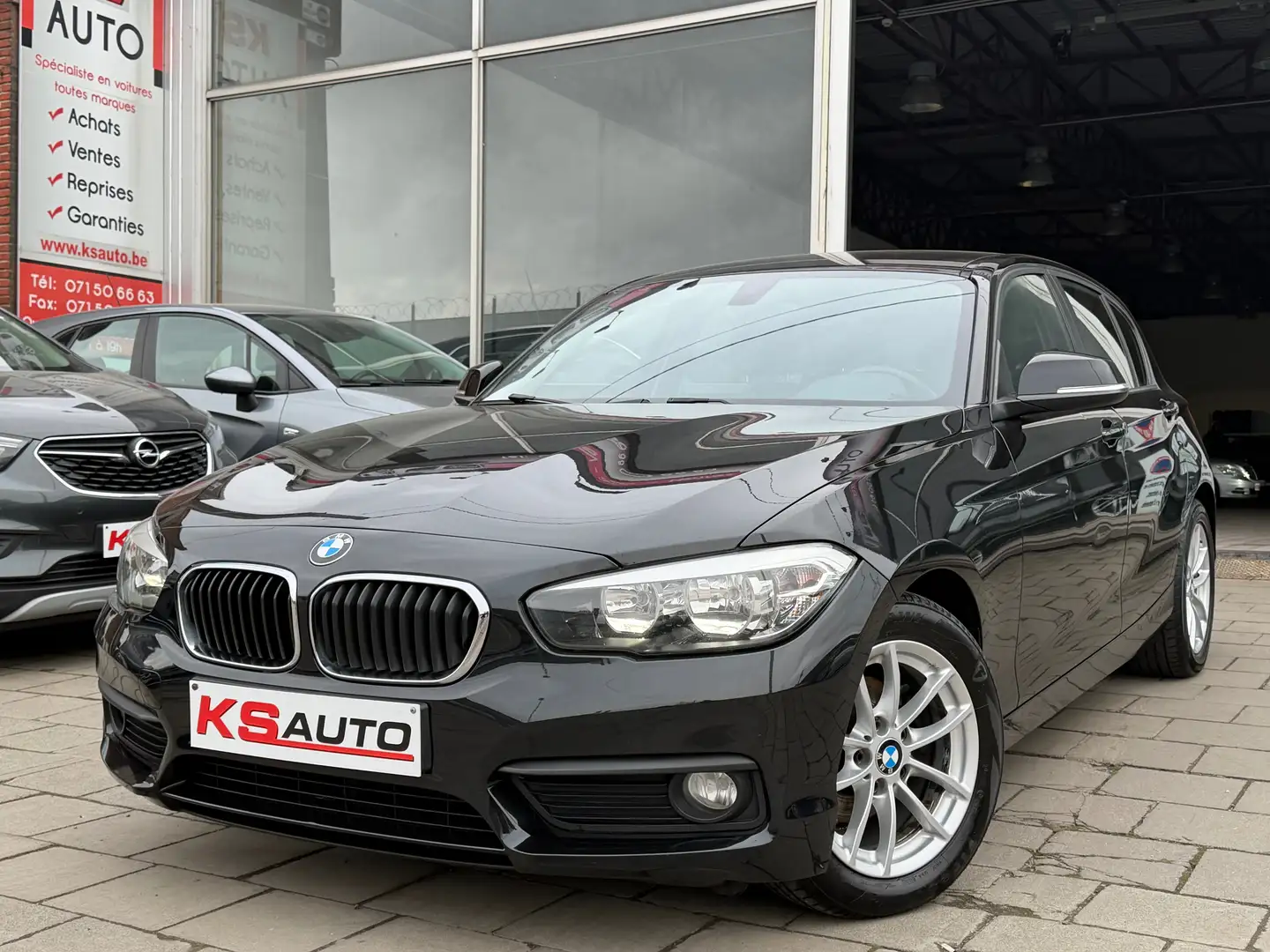 BMW 116 d/ 152.302km/airco/navi/pdc/euro 6b Noir - 1