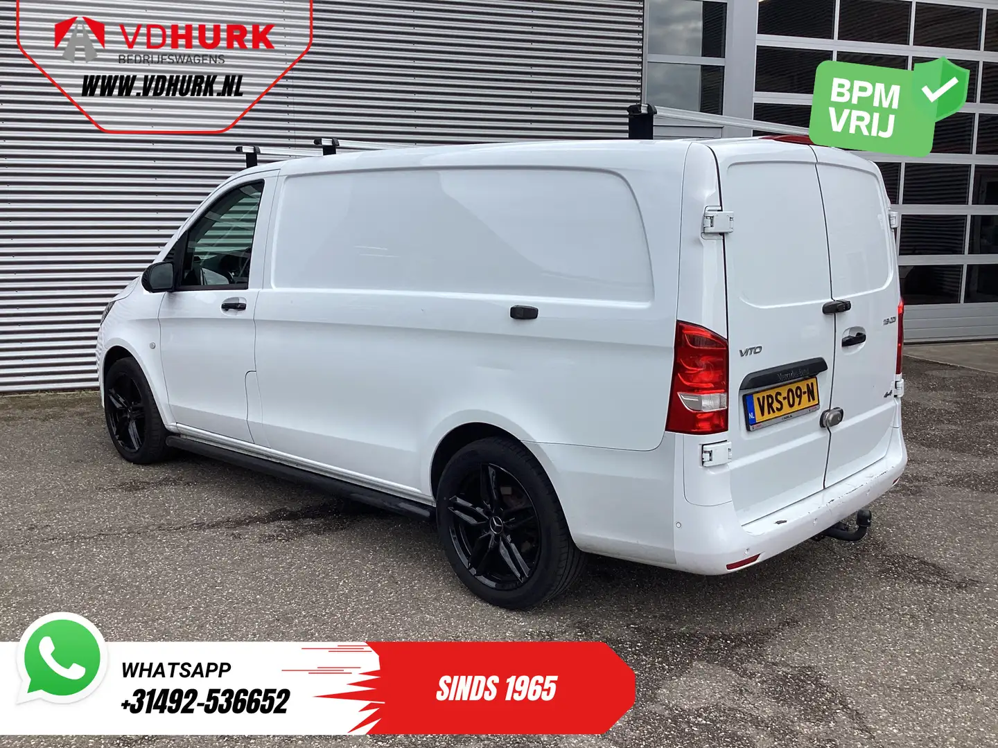 Mercedes-Benz Vito 119 CDI Aut L2 BPM VRIJ! 4Matic/ 4x4/ Allrad/ 270 Wit - 2