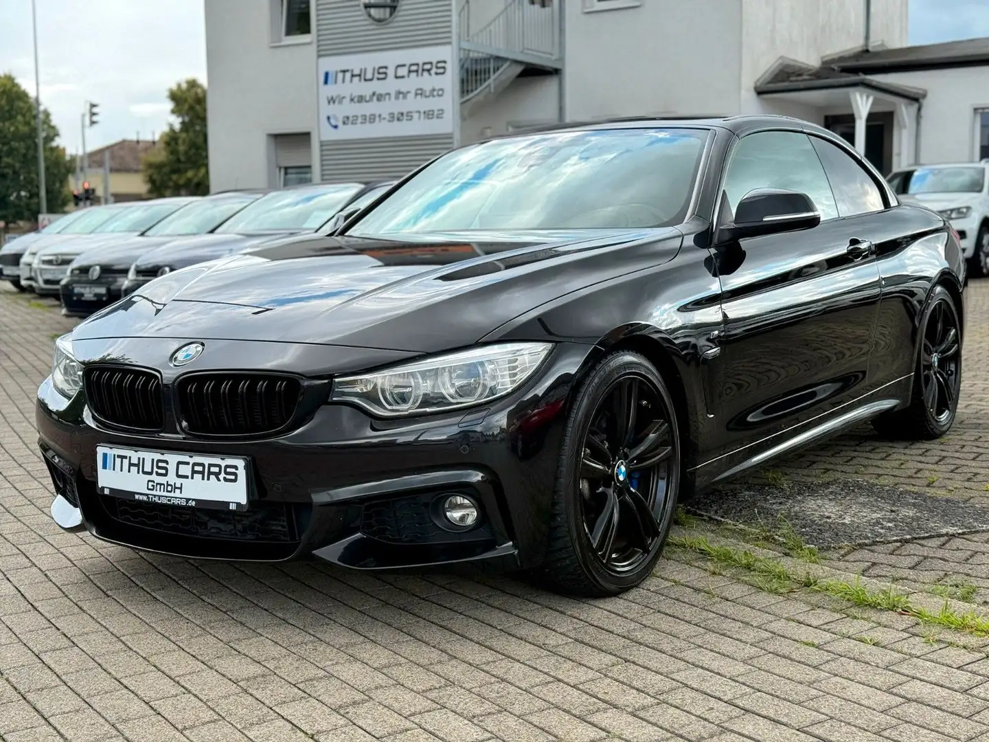 BMW 430 Baureihe 4 Cabrio 430 d Schwarz - 1