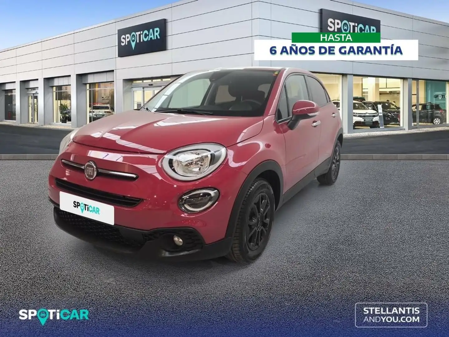 Fiat 500X 1,0 Firefly T3 88KW (120 CV) S&S Connect Rouge - 1