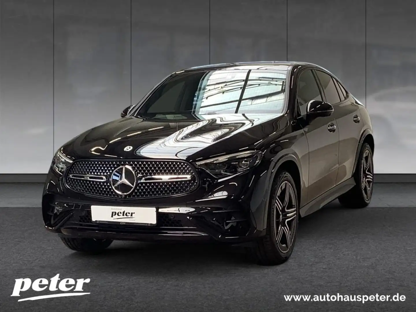 Mercedes-Benz GLC 300 d 4MATIC Coupé +LED+MBUX+SHD+AMG+Navi Schwarz - 1