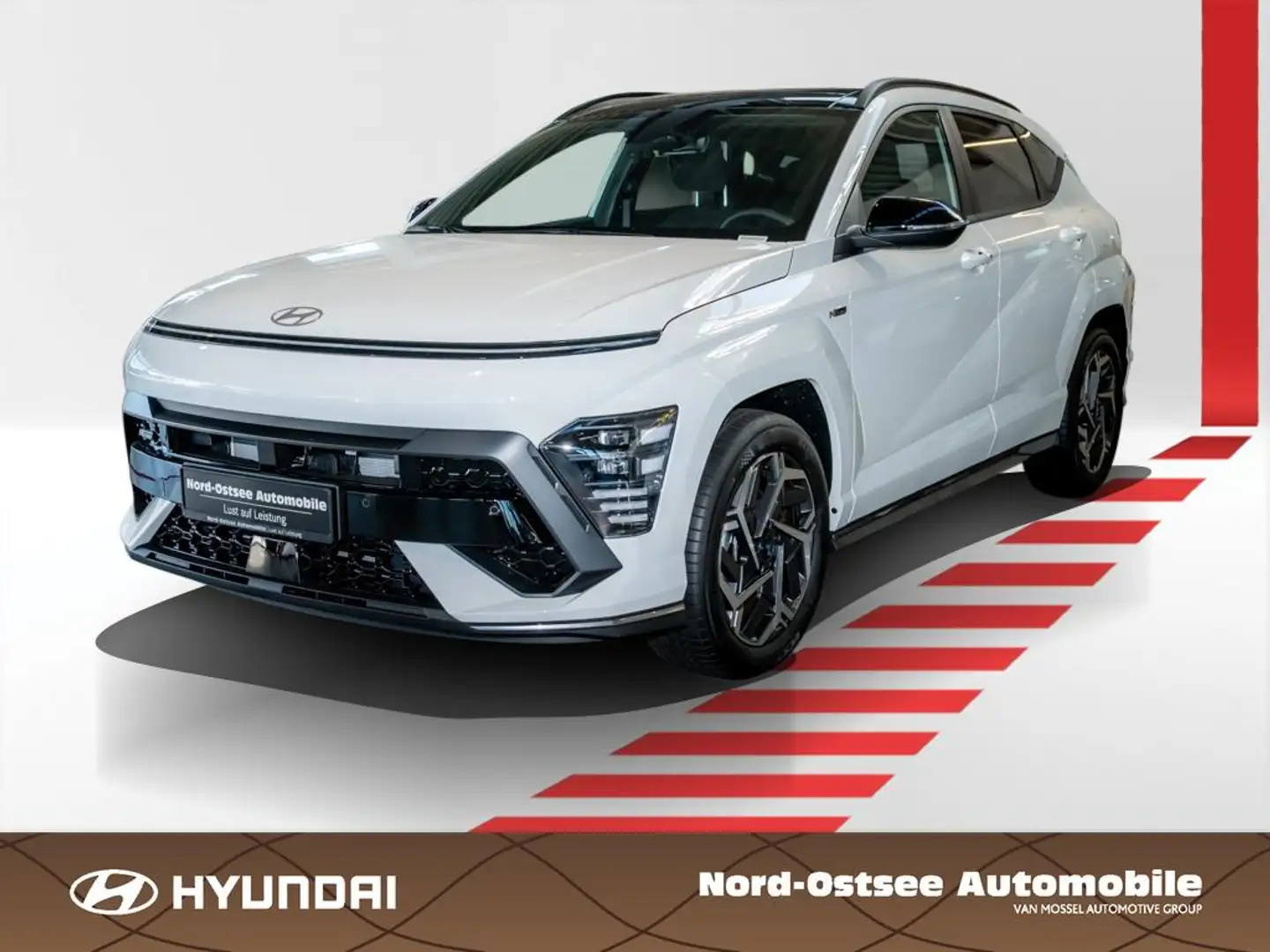 Hyundai KONA SX2 HEV N LINE  Glasschiebedach BOSE Blanc - 1