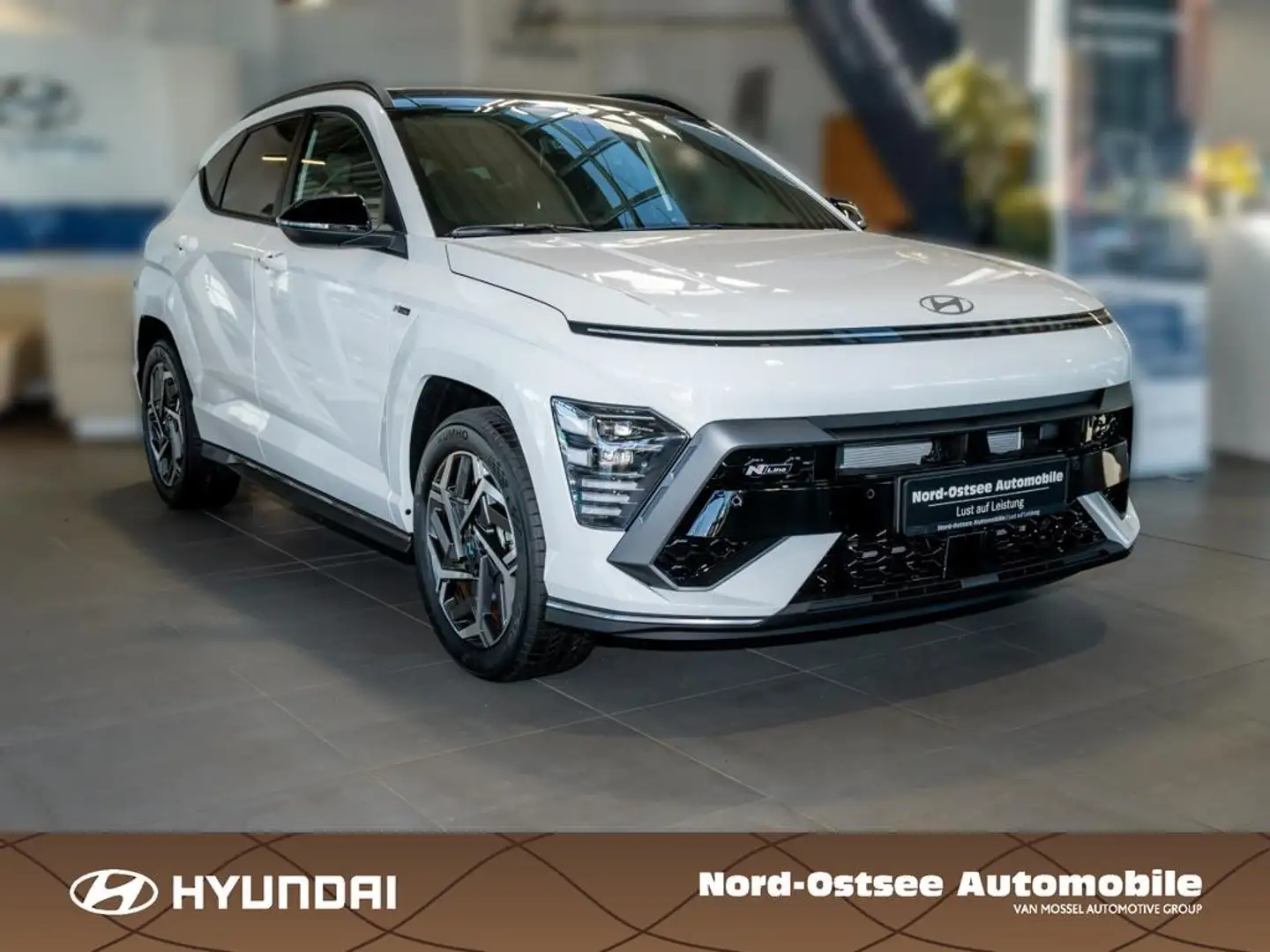 Hyundai KONA SX2 HEV N LINE  Glasschiebedach BOSE Blanc - 2