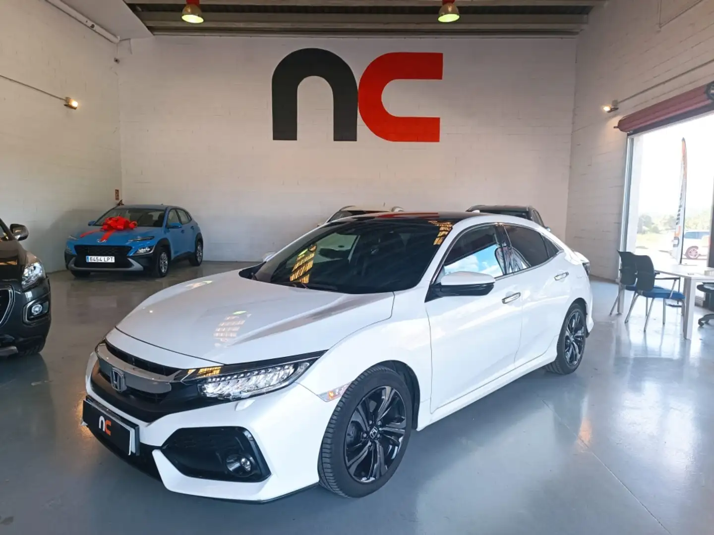 Honda Civic 1.5 VTEC Turbo Prestige CVT Blanc - 1
