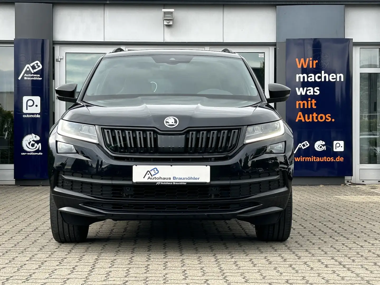 Skoda Kodiaq Sportline 4x4 2.0 TDI DSG*AHK*Standhzg*Canton* Schwarz - 1
