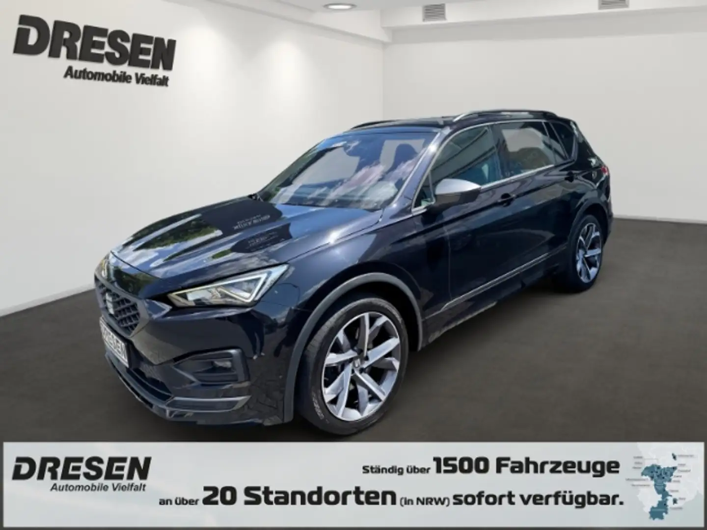SEAT Tarraco FR 2.0 TSI 4Drive AT NAVI,KLIMA,CARPLAY,PANORAMADA Noir - 1