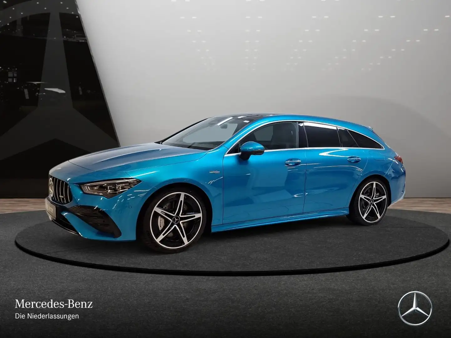 Mercedes-Benz CLA 35 AMG CLA 35 4M AMG+PANO+360°+MULTIBEAM+TOTW+KEYLESS+8G Bleu - 2