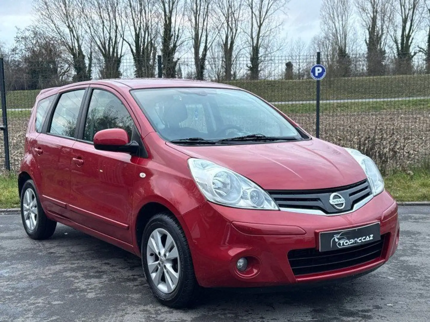 Nissan Note 1.5 DCI 86CH ACENTA * 69.000KM * 2009 * GARANTIE Rouge - 2