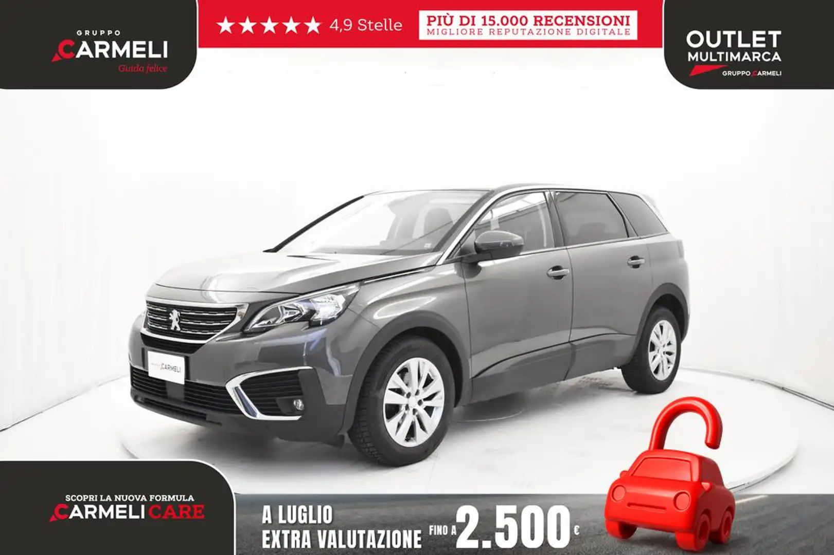 Peugeot 5008 1.2 puretech t. Active s&s 130cv 5p.ti my18 Verde - 1