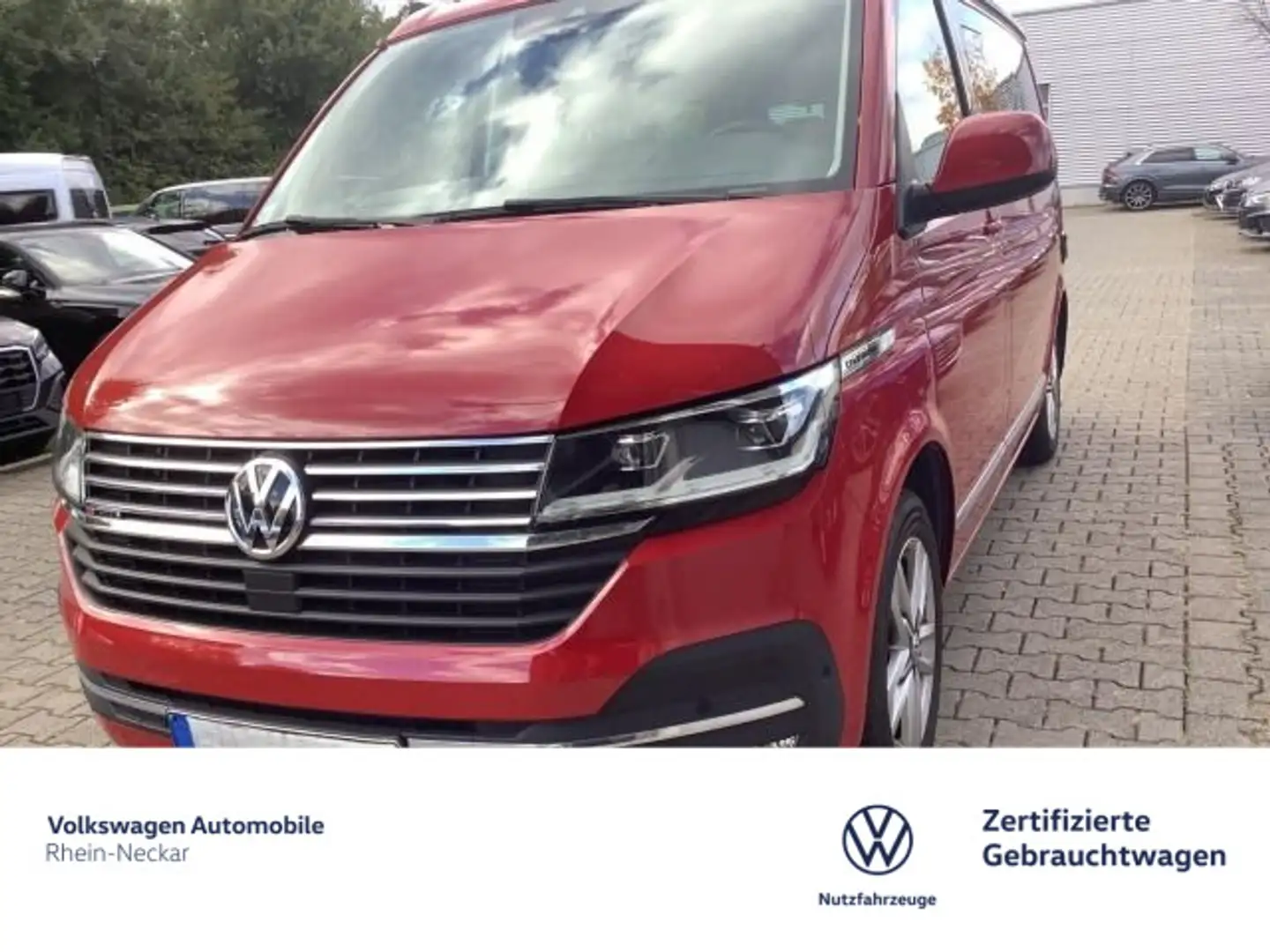 Volkswagen T6.1 California TDI Ocean 4M LED DSG Navi uvm Rot - 2