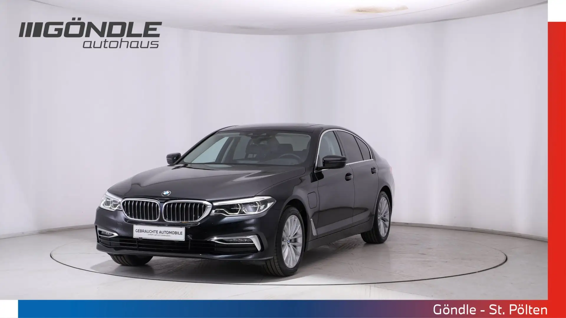 BMW 530 e xDrive Schwarz - 1