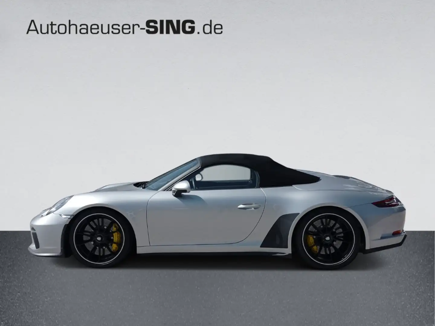 Porsche 991 Speedster 4500km 1.Hand LED Kamera Navi BOSE Ezüst - 2