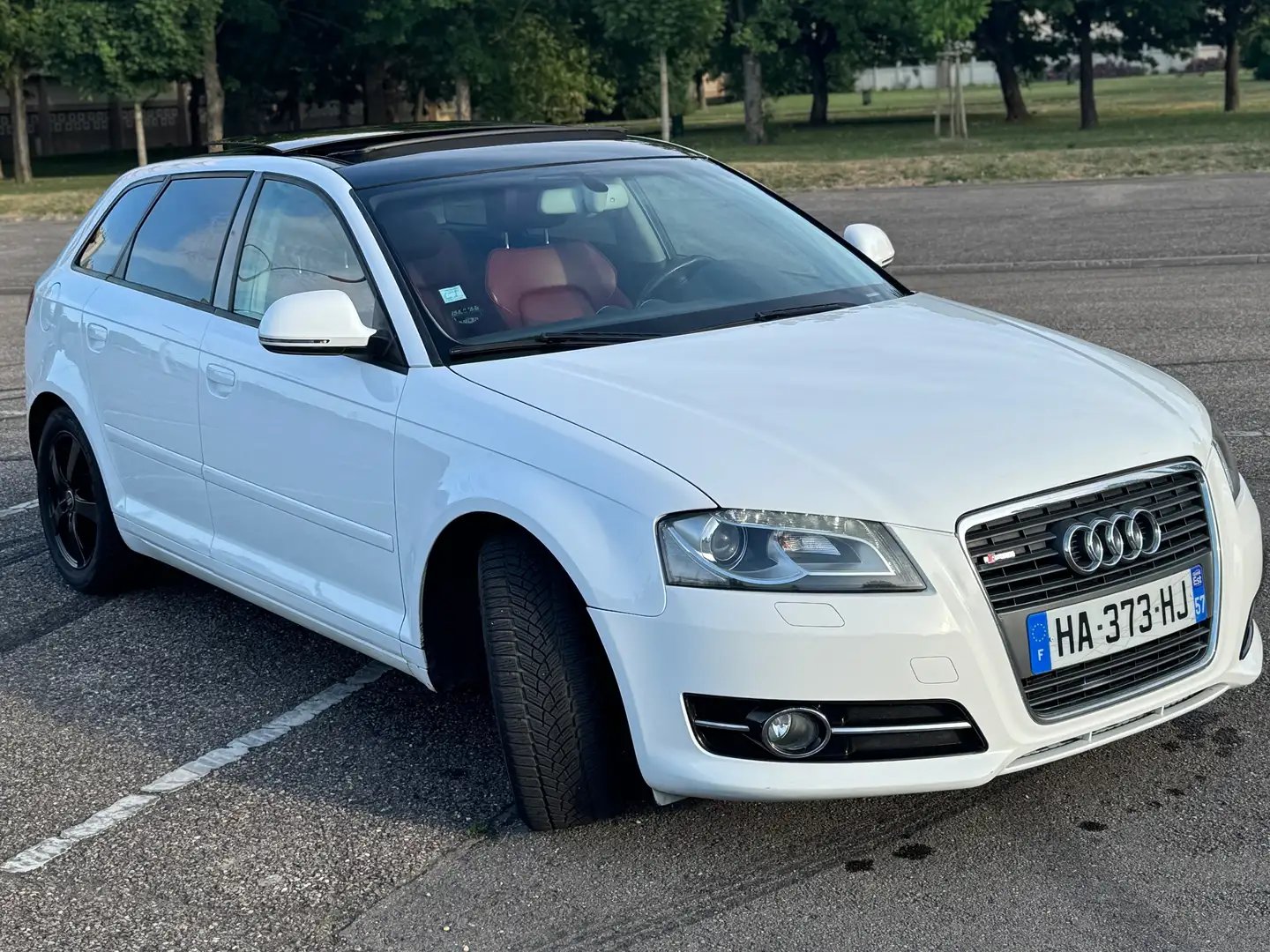 Audi A3 A3 SportBack 1.4i TFSI 125 S Line Blanc - 1