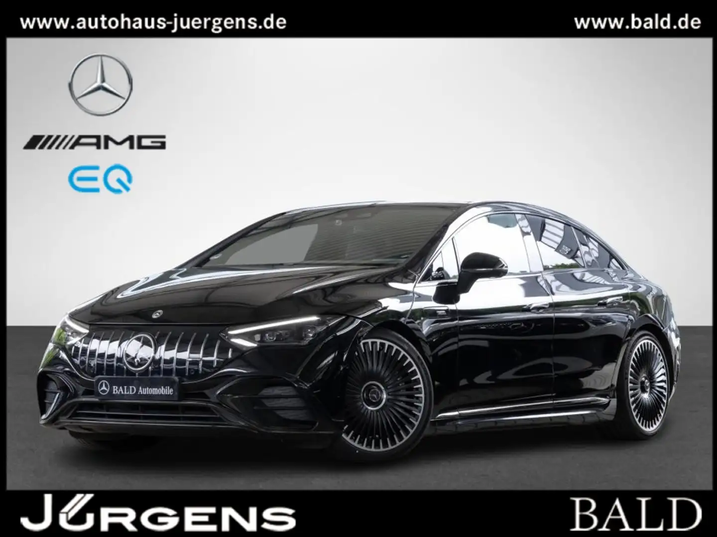 Mercedes-Benz EQE 43 AMG 4M 360/Burm/Night/Sitzklima/Memo/21' Schwarz - 2