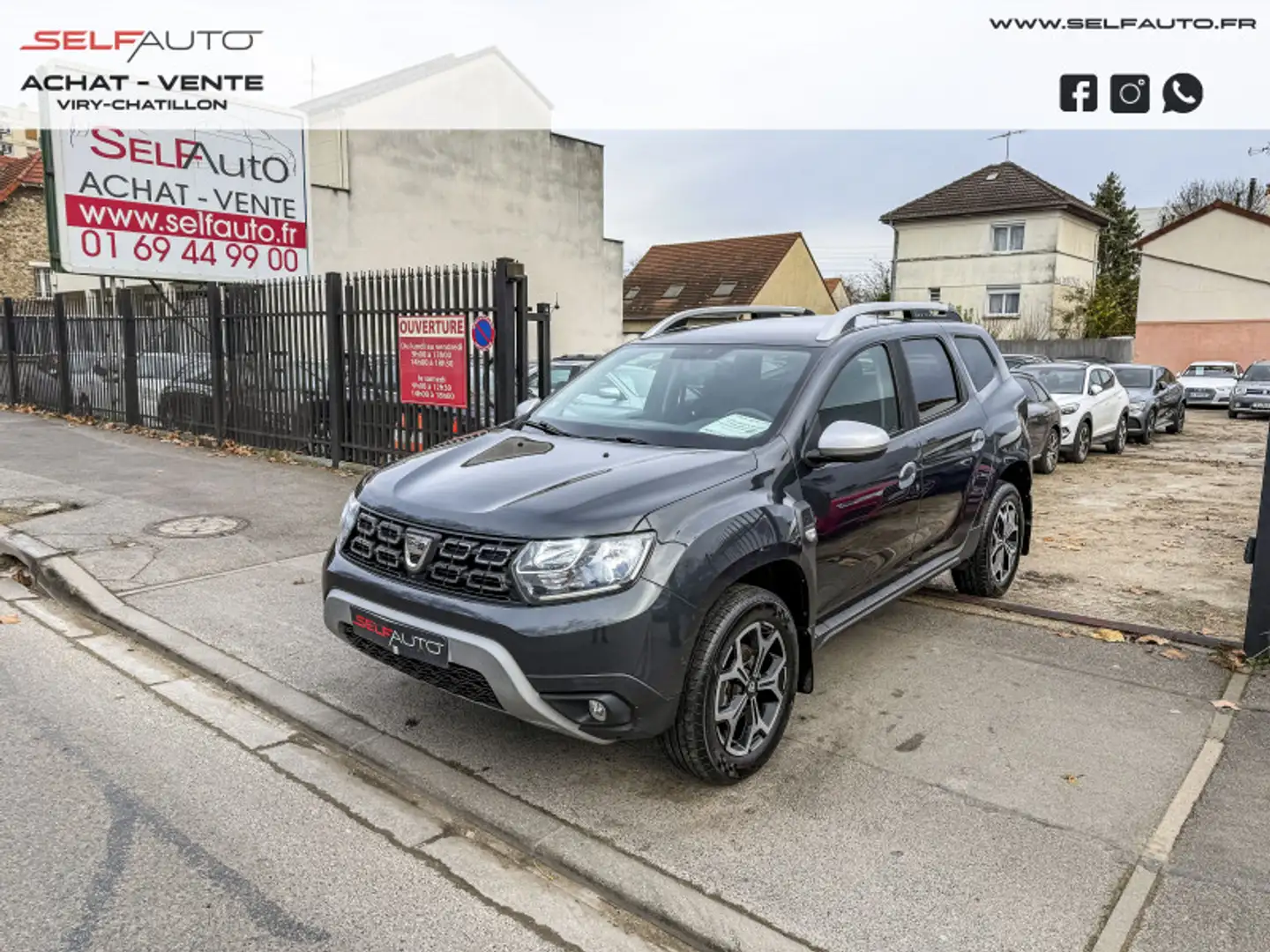 Dacia Duster 1.3 TCE 130CH FAP PRESTIGE 4X2 Gris - 1