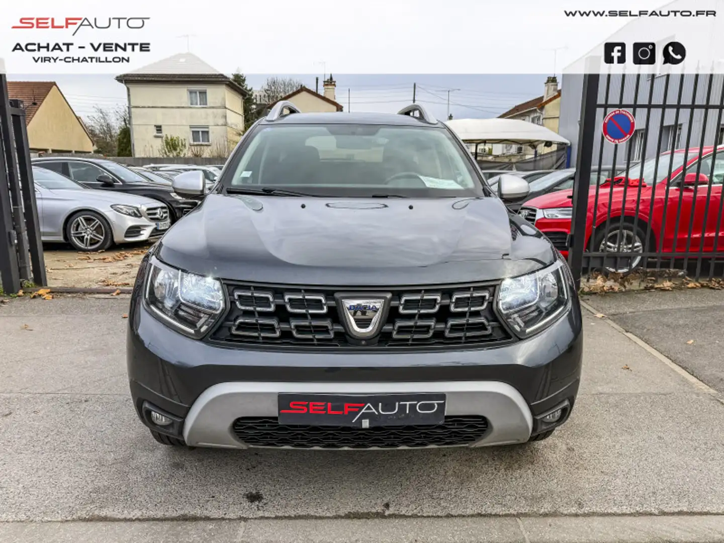 Dacia Duster 1.3 TCE 130CH FAP PRESTIGE 4X2 Gris - 2