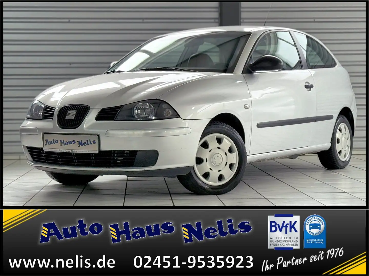 SEAT Ibiza 1,2 Fresh & Sound Klima RadioCD 1.Hd. Allw Argent - 1